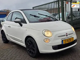 Fiat 500 C 0.9 TwinAir Automaat airco elektrische ramen cv op afs