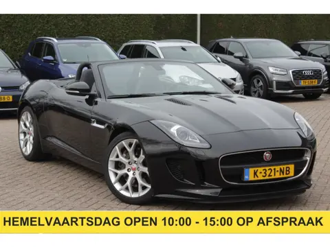 Jaguar F-Type 3.0 V6 Convertible 69.675 km! / Camera / Leder / Keyless / Memory seats / 19'' / Sport