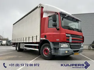 DAF CF 65 220 Euro 5 / 18 Ton / 650 dkm / Curtainside / Loadlift / APK 09-26