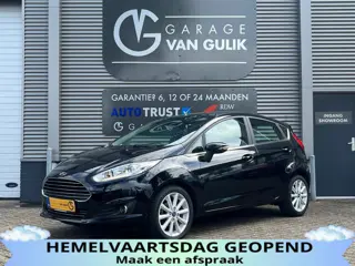 Ford Fiesta 1.0 101PK Automaat,Trekhaak,Clima,StoelVerw,ElektrRamen+Spiegels,Isofix,Bluetooth,Lmv,Pd