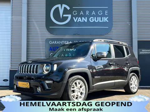 Jeep Renegade 1.3T Limited 150PK Automaat,Navi,Clima,Cruise,Isofix,ElektrRamen+Spiegels,Carplay,Stoe