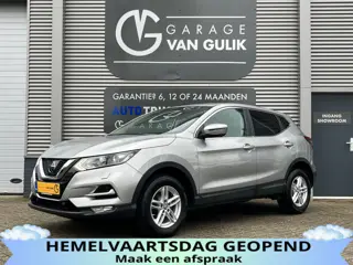 Nissan Qashqai 1.2 116PK Navi,Clima,Cruise,Isofix,LaneAssist,ElektrRamen+Spiegels,Stoelverwarming,Ca
