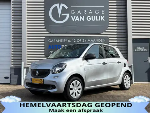 Smart Forfour 1.0 71PK Pure Airco,CruiseControl,Leder,Isofix,Radio/CdSpeler,Start/Stop,Bluetooth,Usb