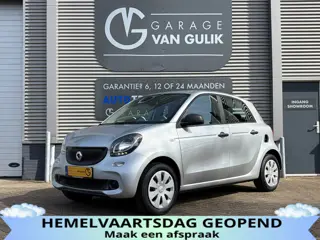 Smart Forfour 1.0 71PK Pure Airco,CruiseControl,Leder,Isofix,Radio/CdSpeler,Start/Stop,Bluetooth,Usb
