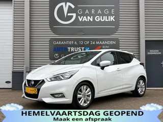 Nissan Micra 1.0 IG-T 101PK Automaat,Navi,Airco,Cruise,Isofix,Bluetooth,Camera,ElektrRamen+Spiegels,