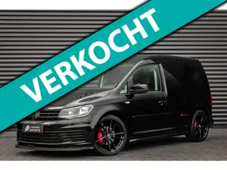 Volkswagen Caddy 2.0 TDI 185PK JB-EDITION / FULL BLACK / SCHROEFSET / LEDEREN BEKLEDING / NIEUWSTAAT