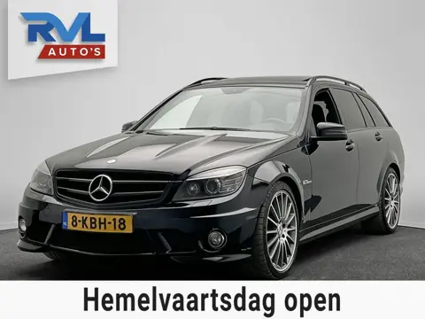 Mercedes-Benz C-klasse Estate AMG 63 457PK Harman/Kardon Pano/dak Leder Stoelverwarming Alcantara St
