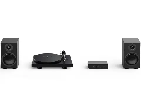 Pro-Ject Colourful Audio System 2 zwart hifiset