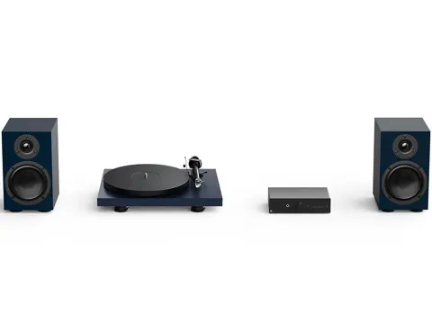 Pro-Ject Colourful Audio System 2 blauw hifiset
