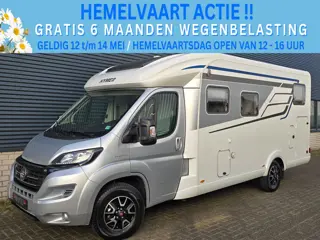 Hymer TRAMP GL 578 AMBITION 130 PK SLECHTS 29.972 KM DIGITALE ACHTERUITKIJKSPIEGEL LENGTEBEDDEN TV +