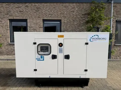 Perkins 1103A-33TG1 50 kVA Silent Noodstroom Aggregaat Generatorset New !