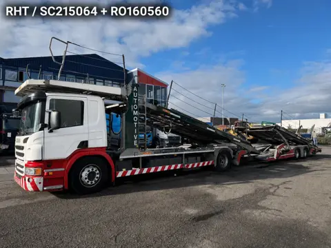 Scania P410 4X2 EURO 6 + ROLFO TRAILER 2017 (bj 2017)