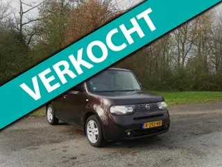Nissan Cube 1.6 Zen . Airco . Cruiscontrol . Navigatie . Panoramadak . Nw APK 2027