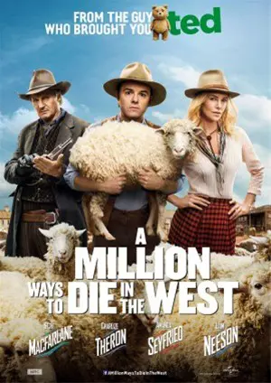 A MILLION WAYS TO DIE IN THE WEST filmposter.