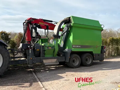 Heizohack HM 6-300 KLC 13 chipper combi (bj 2017)