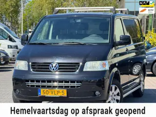 Volkswagen Transporter 1.9 TDI | 3 Persoons | APK 08-04-2027 | Airco | Leder | Trekhaak | Elektrisch