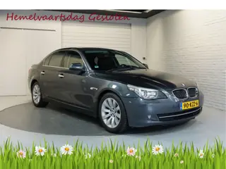 BMW 5 Serie 520i  Leder | Sportstoelen | Navig | Goed onderhouden!