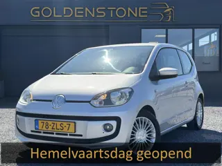 Volkswagen Up! 1.0 high up! BlueMotion Navi,Airco,Lm velgen,N.A.P,Zeer Zuinig,Apk tot 01-2027