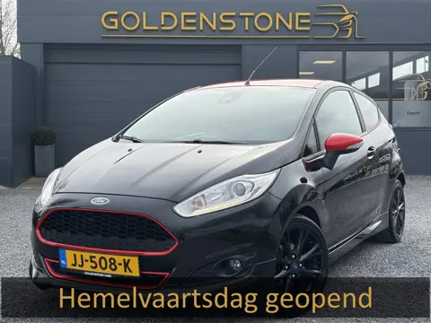 Ford Fiesta 1.0 EcoBoost Black Edition 141pk,Navi,Pdc,D-riem net vv,Clima,Cruise,Lm velgen,N.A.P,Apk