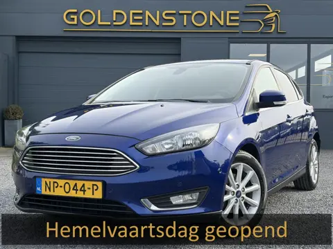 Ford Focus 1.0 Titanium 2e Eigenaar,Dealer Onderhouden,Navi,Pdc V+A,125pk,Clima,Cruise,6 Bak,Lm velg