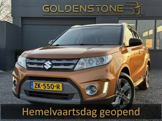 Suzuki Vitara 1.6 Exclusive Navi,Camera,Stoelverwarming,120pk,Clima,Cruise,Lm velgen,2e Eigenaar,Apk
