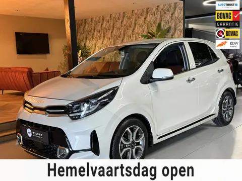 Kia Picanto 1.2 GT-Line Garantie Carplay Camera Leder StuurVW StoelVW Keyless Cruise Navi Clima Led 