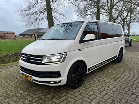 Volkswagen Transporter 2.0 TDI 204PK L2H1 DC 4Motion Highline 2 x Schuifdeur Leder Standverwarming