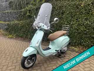 Vespa Primavera 50 Verde E4 Chrome Opties BETAAL met in3