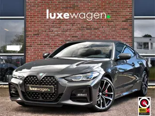 BMW 4 Serie Coupé 420i M-Sport | NL-auto | Dravitgrau | 19inch | Laser | El-klep
