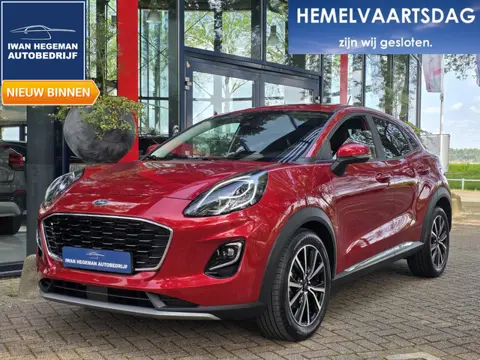 Ford Puma 1.0 EcoBoost Hybrid Titanium X | Navigatie | Cruise Control | Stoel + Voorruit + Stuurverw