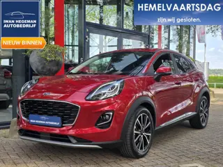 Ford Puma 1.0 EcoBoost Hybrid Titanium X | Navigatie | Cruise Control | Stoel + Voorruit + Stuurverw