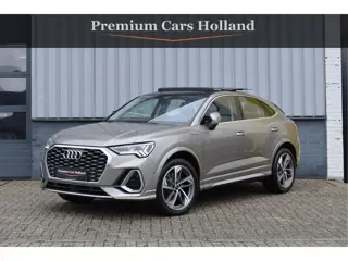 Audi Q3 Sportback 45 TFSI e S-Line 245 Pk Pano Memory Leder Matrix Keyless 360 Camera Trekhaak 19 In