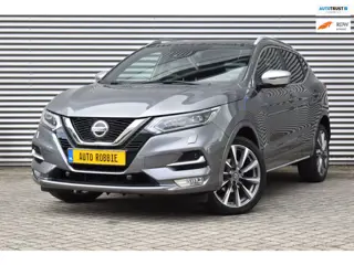 Nissan Qashqai 1.3 DIG-T 160-PK Tekna+, Airco, Ecc, Navi, Camera, Trekhaak.