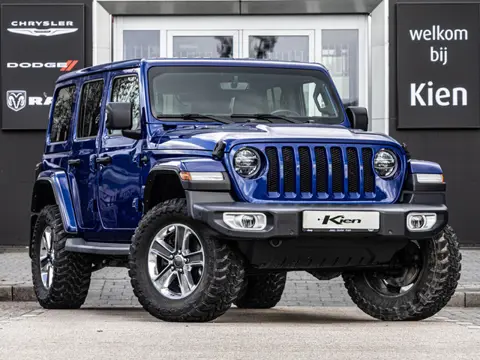Jeep Wrangler 2.0T Sahara VAN | Grijs kenteken | LPG onderbouw | Navigatie | Lederen bekleding | Key