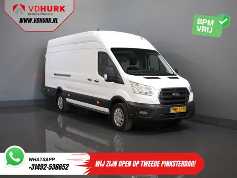 Ford Transit 2.0 TDCI 170 pk L4H3 Trend RWD Jumbo 270Gr.Deuren/ Airco/ Cruise/ DAB/ PDC/ Trekhaak