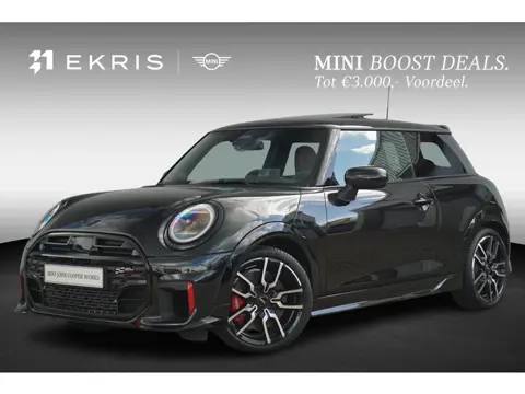 MINI 3-deurs JCW | Pakket XL | Panoramadak | Harman Kardon | Driving Assistant Plus | Stoel & Stuurv