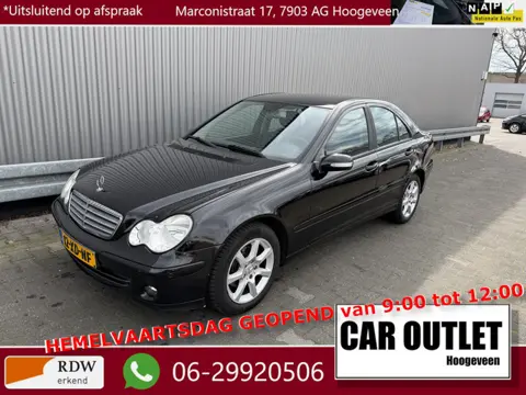 Mercedes-Benz C-Klasse 180 K. Classic Clima, Navi, PDC, LM, nw. APK – Inruil Mogelijk –
