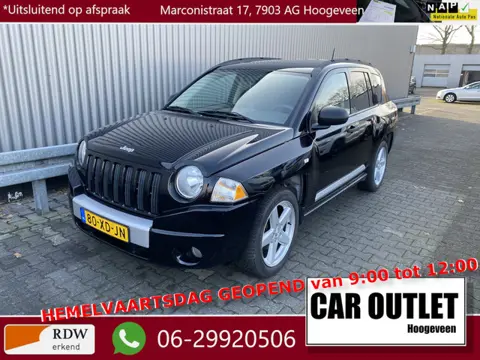 Jeep Compass 2.4 Limited Leer, A/C, Stoelvw, CC, PDC, LM, Trekh, nw. APK – Inruil Mogelijk –