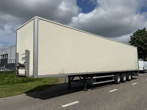 Groenewegen DRO-14-27 / Gesloten trailer / BPW assen trommelremmen - drumbrakes / NL Trailer HT1348