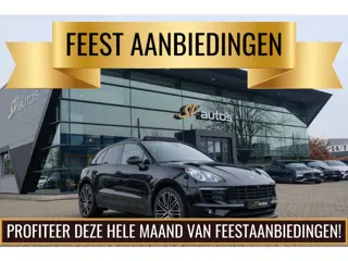 Porsche Macan 2.0 T 252pk Panoramadak Luchtvering 18-weg Adaptieve Sportstoelen Trekhaak elektrisch 