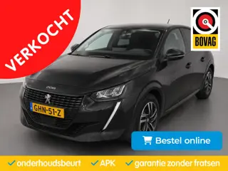 Peugeot 208 1.2 HUD|Keyless|Half-leder|Camera| Stoelverw|CarPlay|Lane assist|LED Kolpampen|Carbon