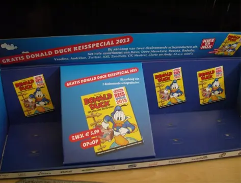 Donald duck display 2 adv. 296