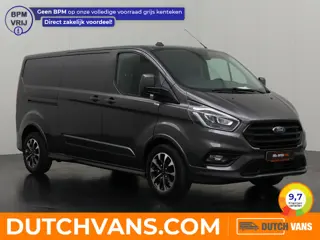 Ford Transit Custom 2.0TDCI 185PK Lang Sport | 2800Kg Trekhaak | Leder | Multimedia | Led | Airco | 