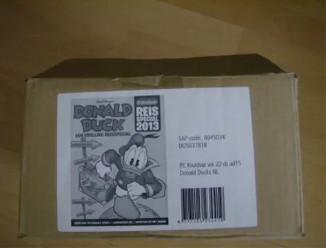 Donald duck doosje adv. 299