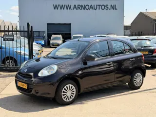Nissan Micra 1.2 Acenta 5-DEURS, AIRCO IJSKOUD , APK TOT 14-05-27, ELEK-RAMEN, BLUETOOTH-RADIO-CD-MP