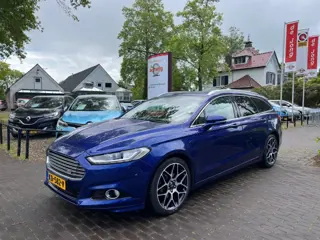 FORD MONDEO WAGON 2.0 TDCI TITANIUM AUTOMAAT 179PK / SCHUIFDAK / CAMERA / TREKHAAK / 19'' LM-VELGEN