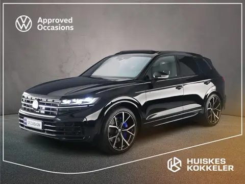 Volkswagen Touareg R 3.0 TSI eHybrid 462pk Tiptronic Trekhaak, Panoramadak, Luchtvering, Lederen bek