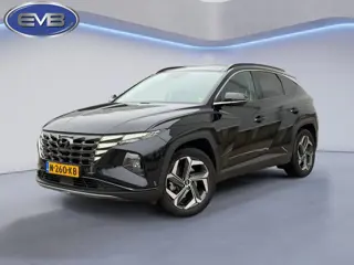 Hyundai Tucson 1.6 T-GDI PHEV Premium Sky 4WD, panoramadak, alle opties, zwart metallic, 1 e eigenaa
