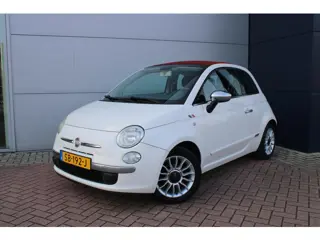 Fiat 500 C 1.2 Lounge Cabrio Leer Airco Zeer mooi Nederlandse auto