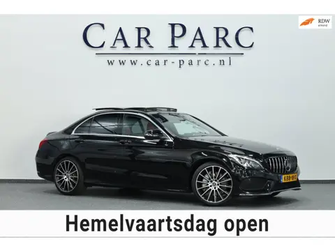 Mercedes-Benz C-klasse 400 / 43 AMG 4MATIC 333+PK LED/PANO/LEER+S.VERWARMING/19" LMV/CAM/ACC/ECC/12 